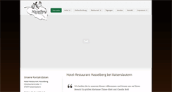 Desktop Screenshot of hasselberg-kl.de